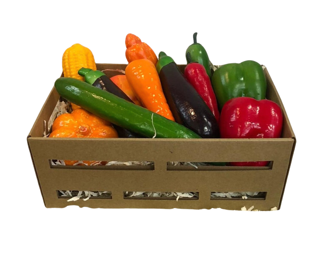 ארגז חום דמוי עץ