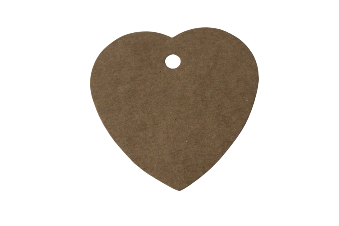 תגית למארזים במגוון צורות (50 יחידות)