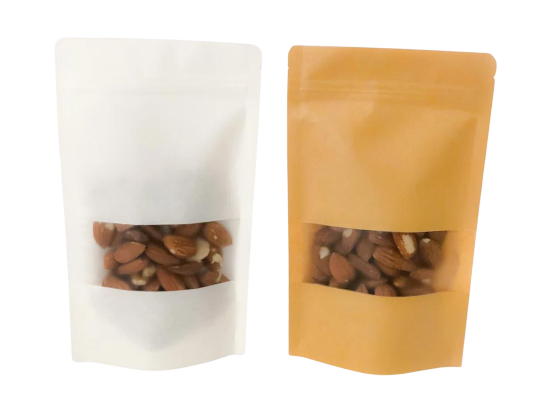 שקית זיפלוק עם חלון (50 יחידות )