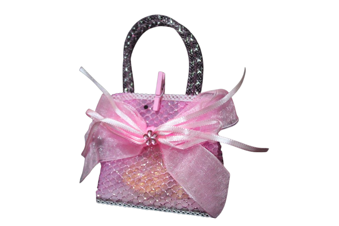 תיק קטן ורוד (12 יחידות)